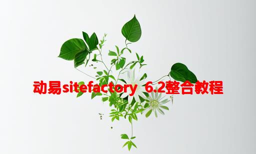 动易SITEFACTORY 6.2整合教程